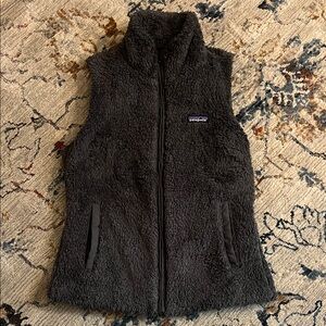 Charcoal Grey Fleece Vest